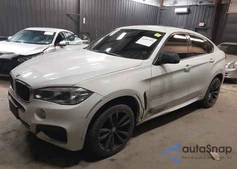 2017 BMW X6 xDrive35I z USA, uszkodzony, nr VIN 5UXKU2C52H0N85108